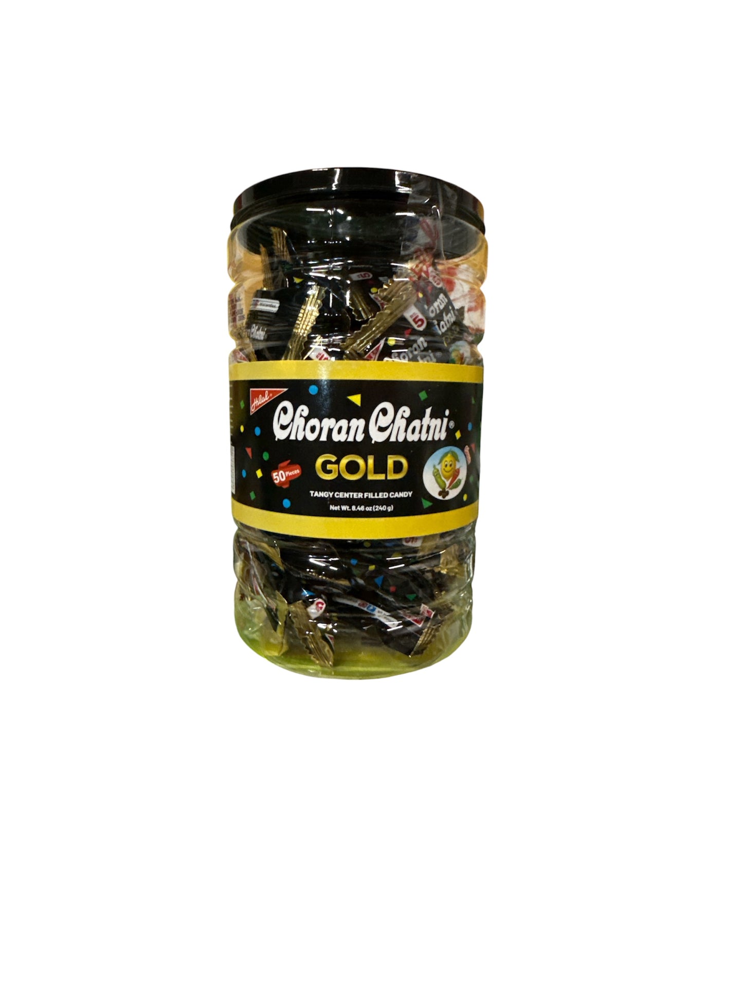 Hilal Choran Chatni Gold Candy 50 Pieces