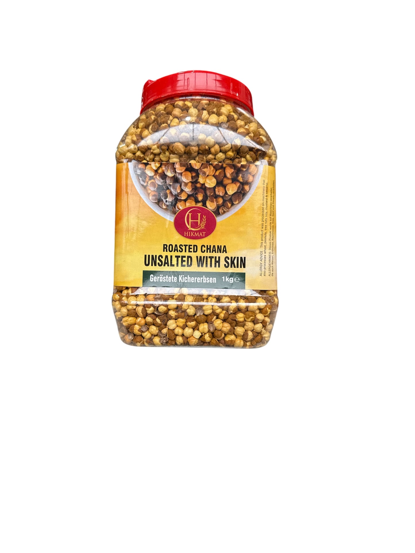 Hikmat Roasted Chana Unsalted Jar 1kg