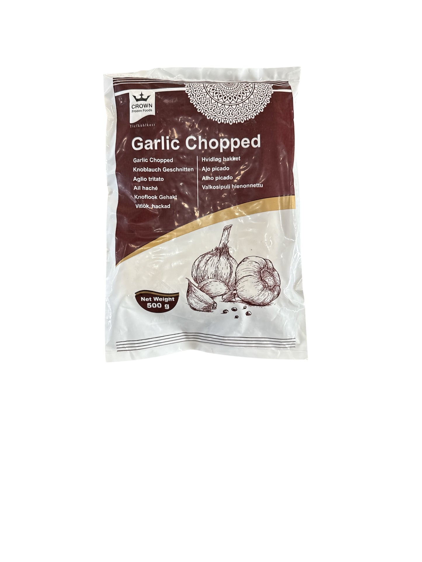 Crown Garlic Chopped 500g