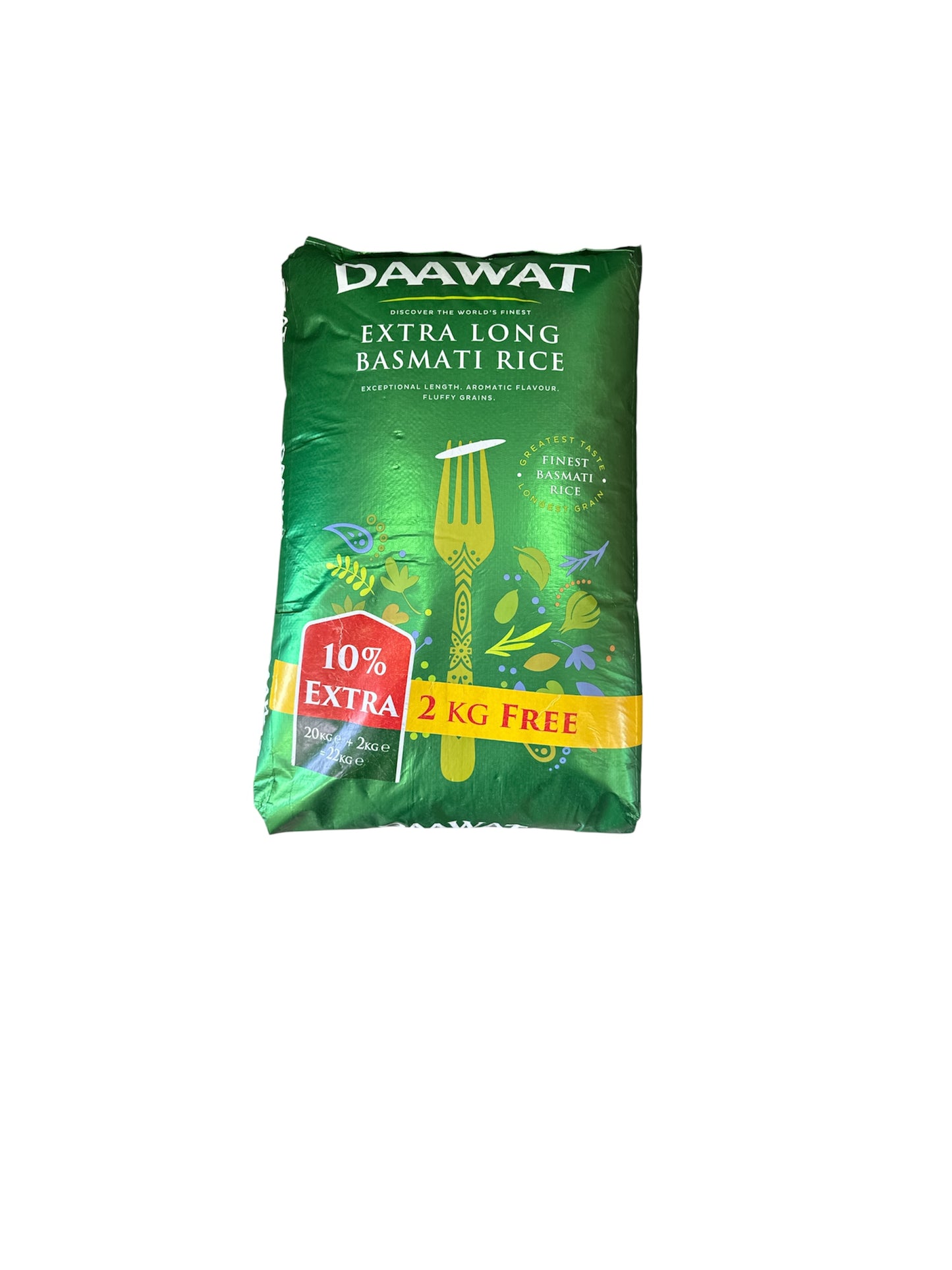 Daawat Extra Long Basmati Rice 22kg