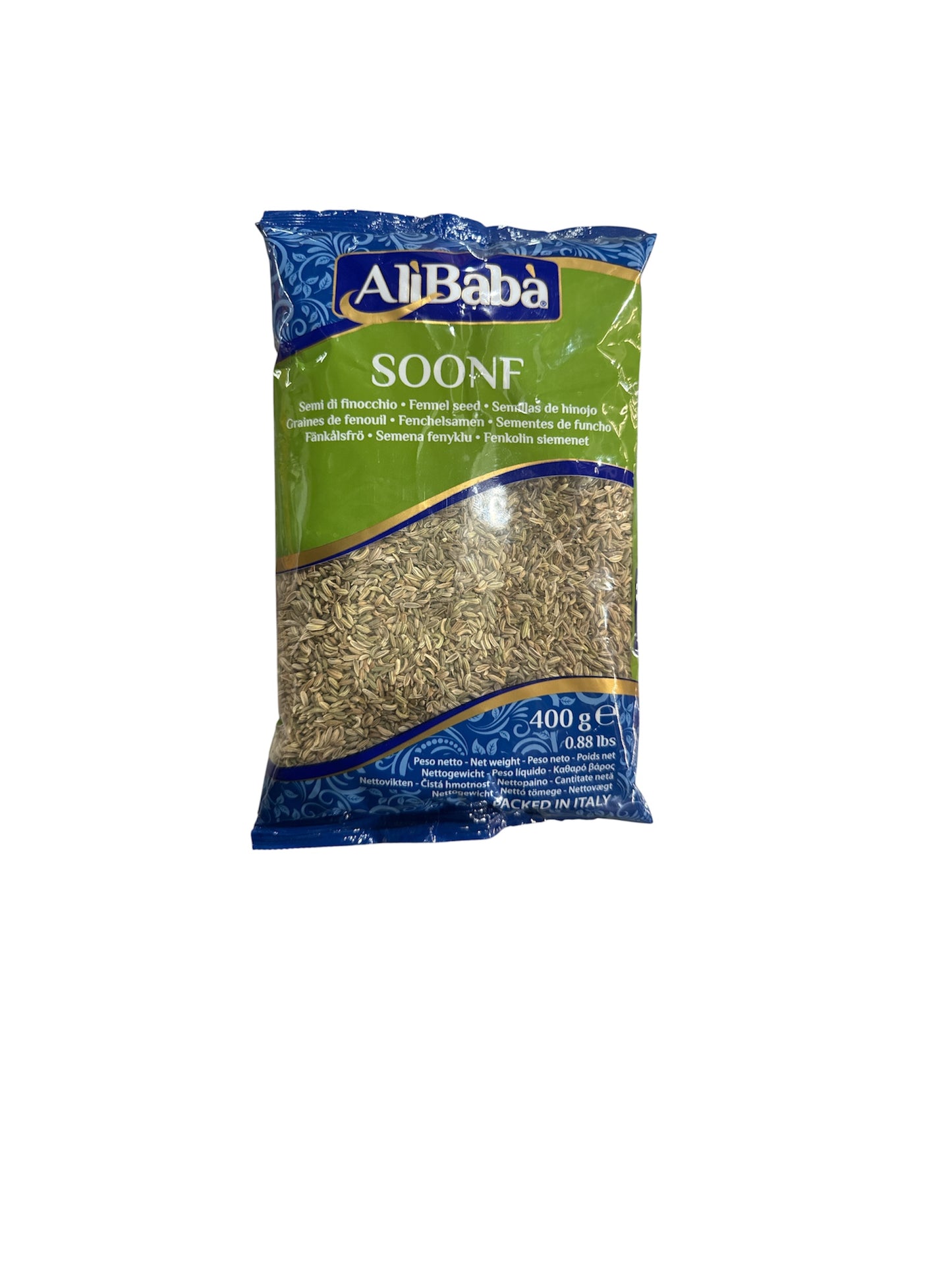 Alibaba Soonf Fennel Seeds (Fenchelsamen) 400g