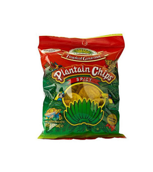 Tropical Gourmet Plantain Spicy Chips 85g