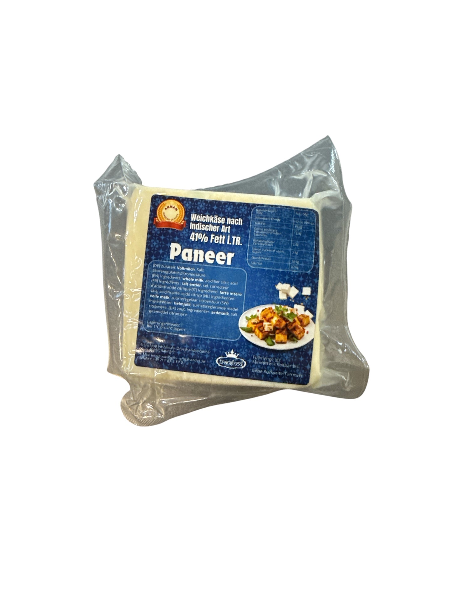Annam Fresh Paneer 400bis 500g