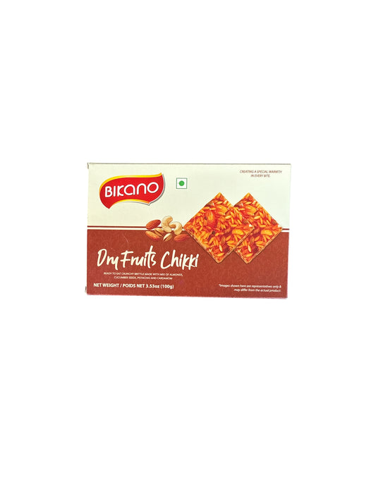 Bikano Dry Fruit Chikki 100g