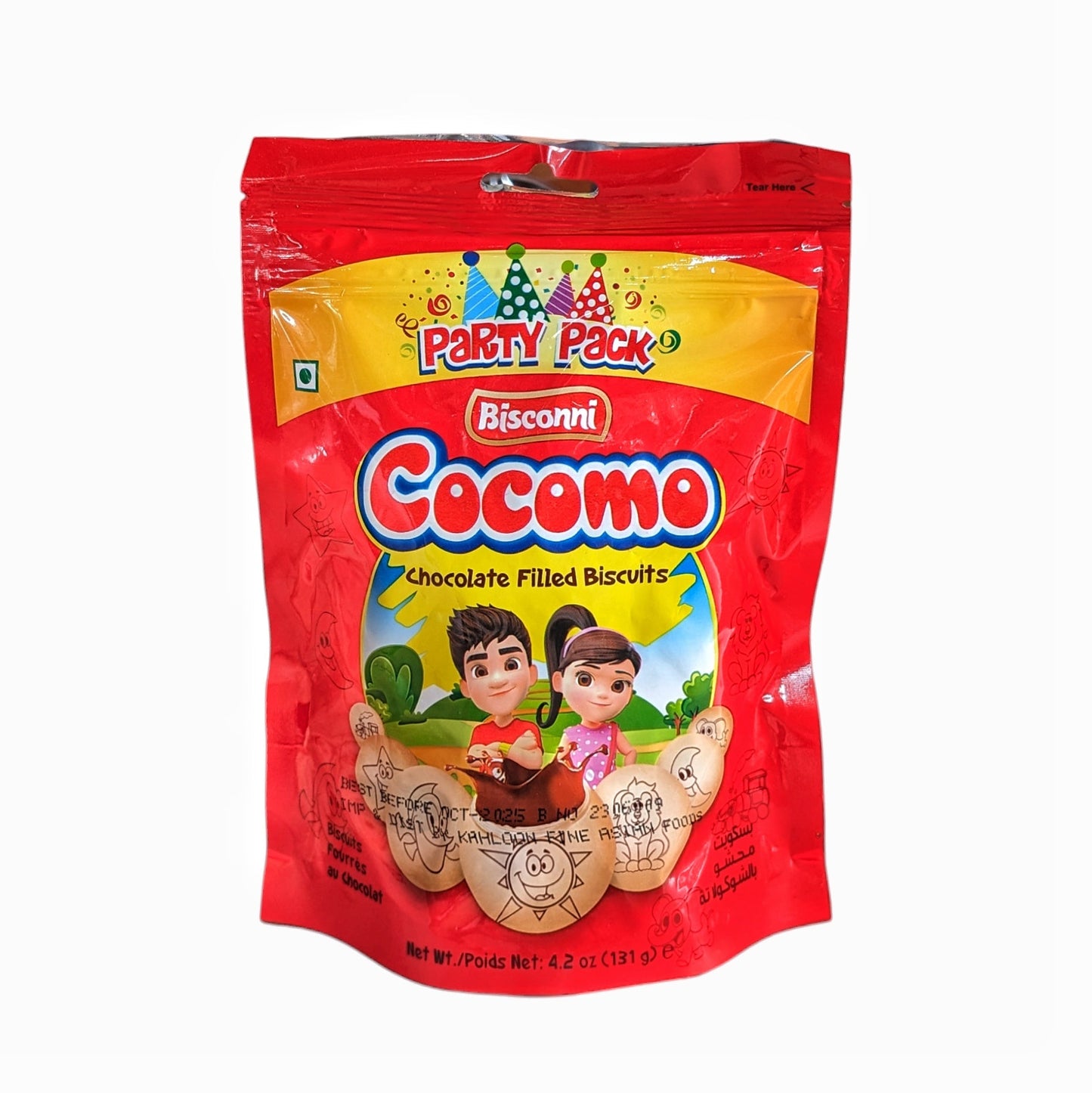 Cocomo Chocolate Filled Biscuits 131g