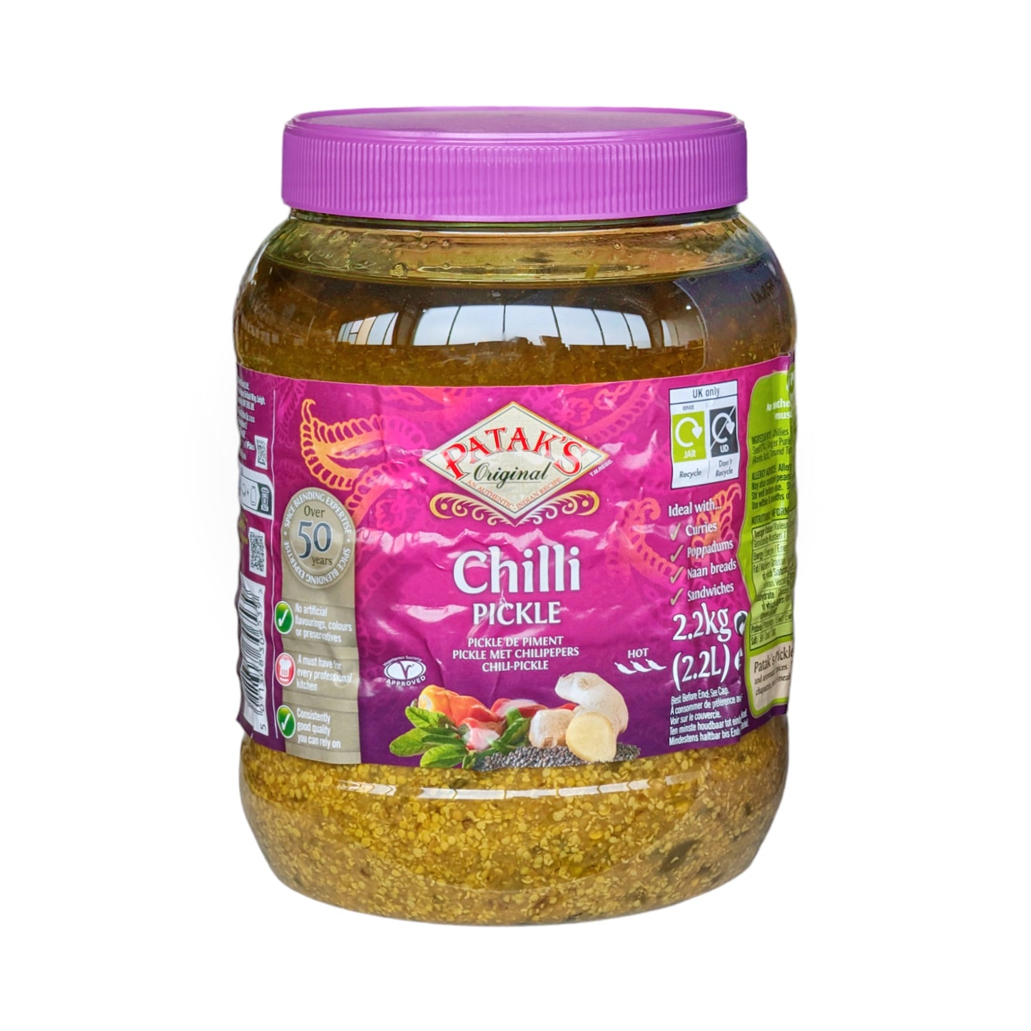 Pataks Chili-Pickles 2,2kg