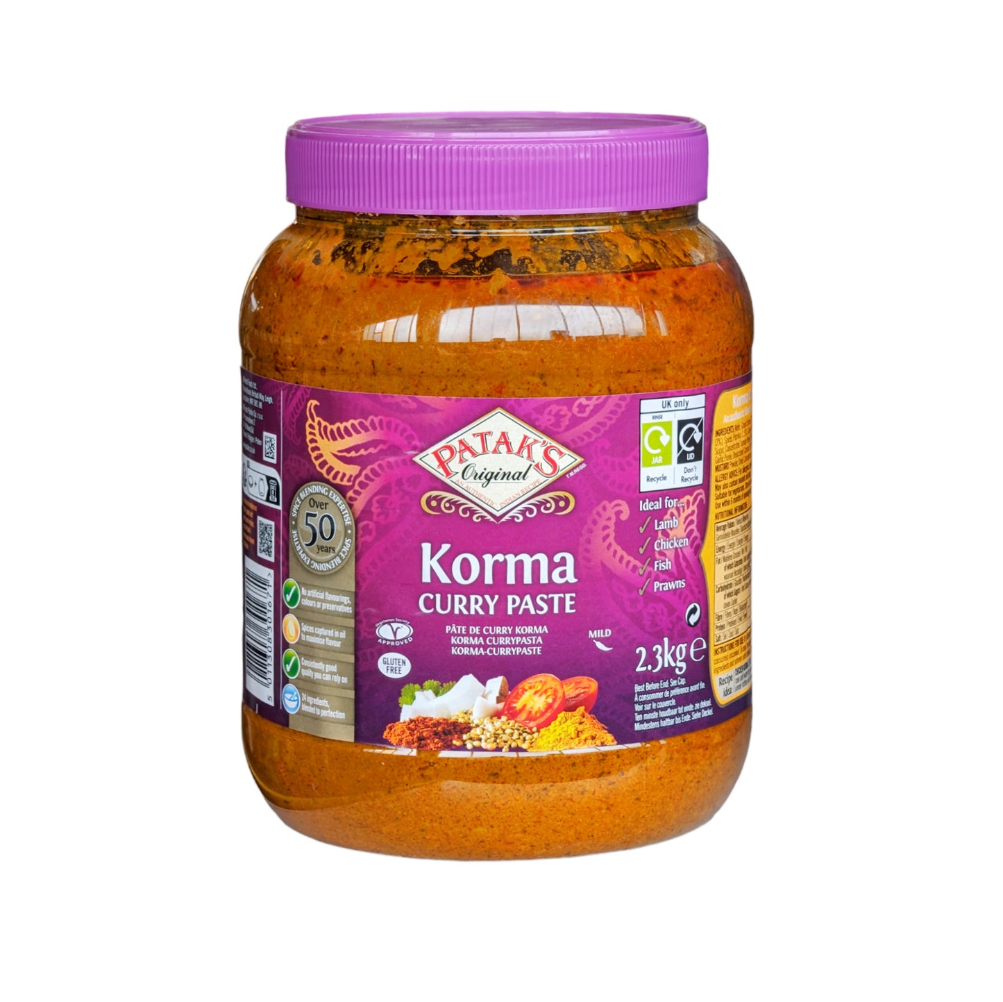 Pataks Korma Paste 2.3kg