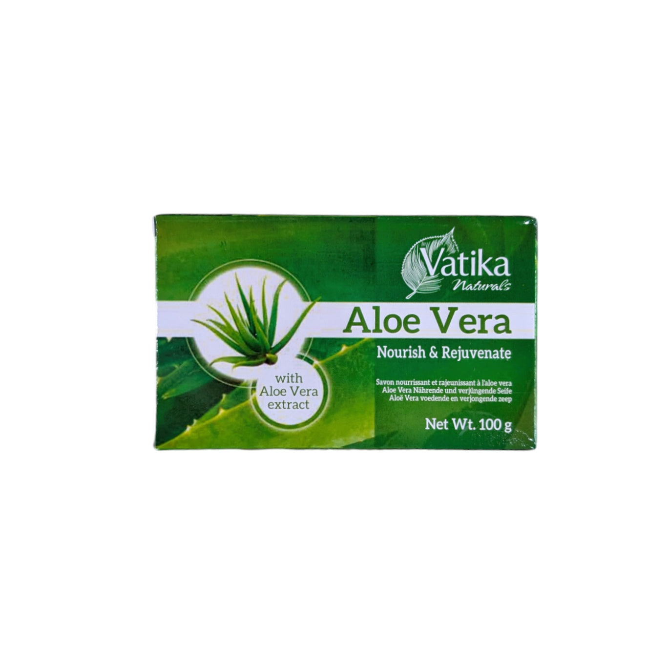 Vatika Aloe Vera Nährende und verjüngende Seife 100 g