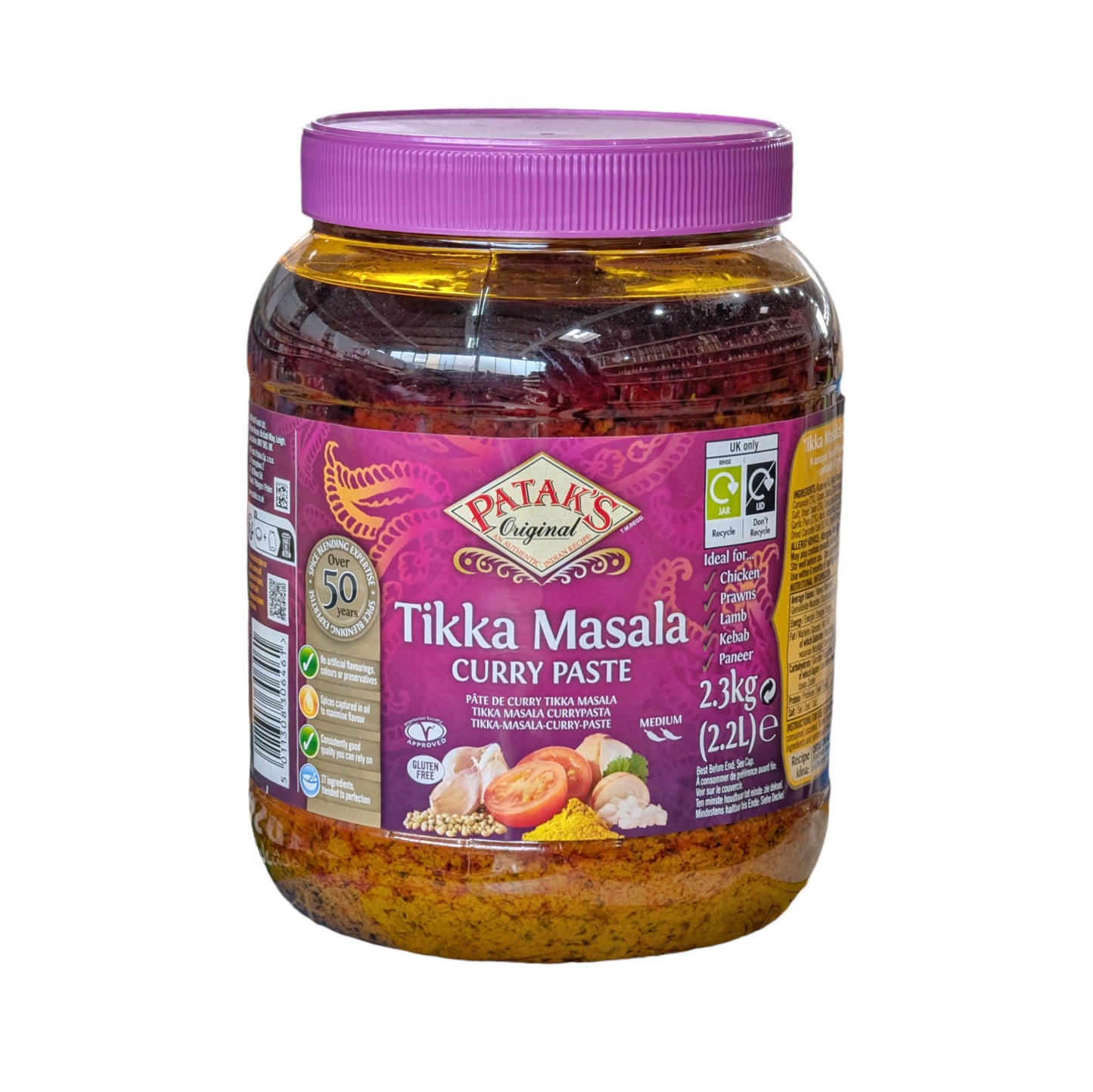 Pataks Tikka Masala Currypaste 2,3kg