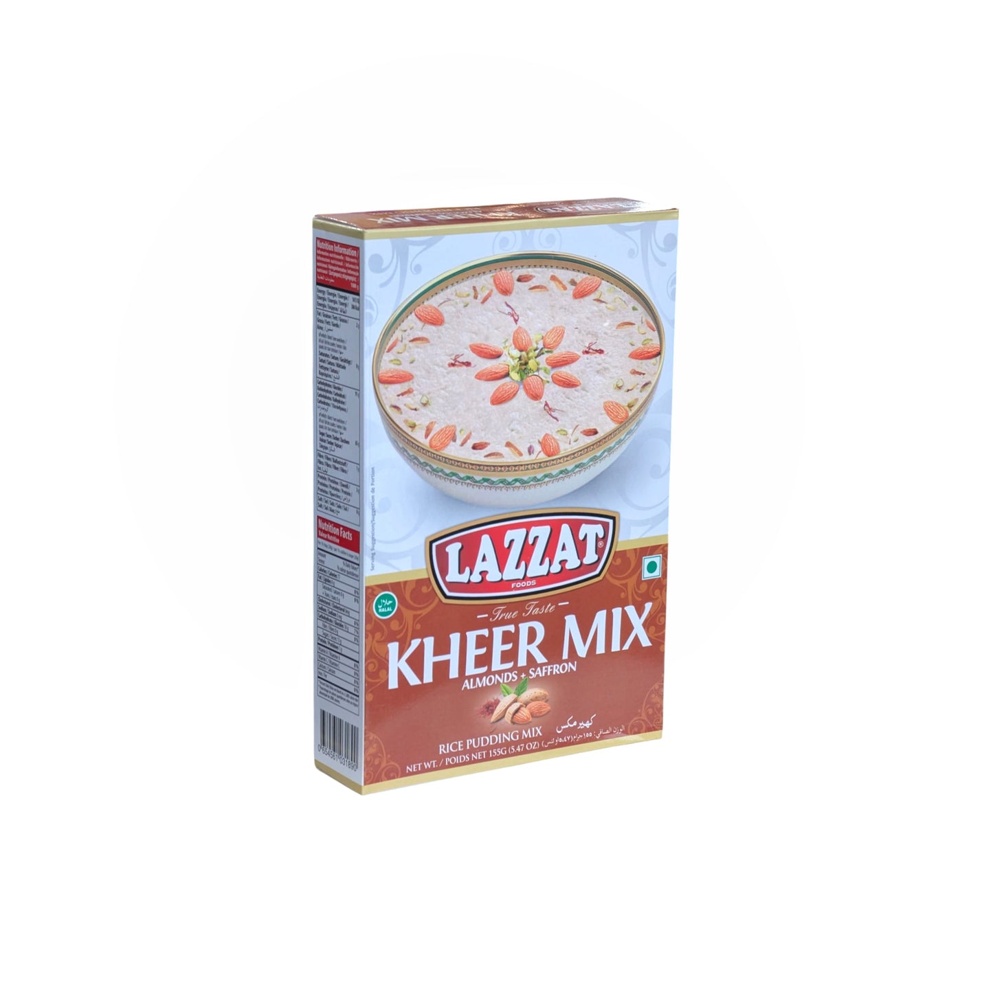 Lazzat Kheer Mix Almond+Saffron 155g
