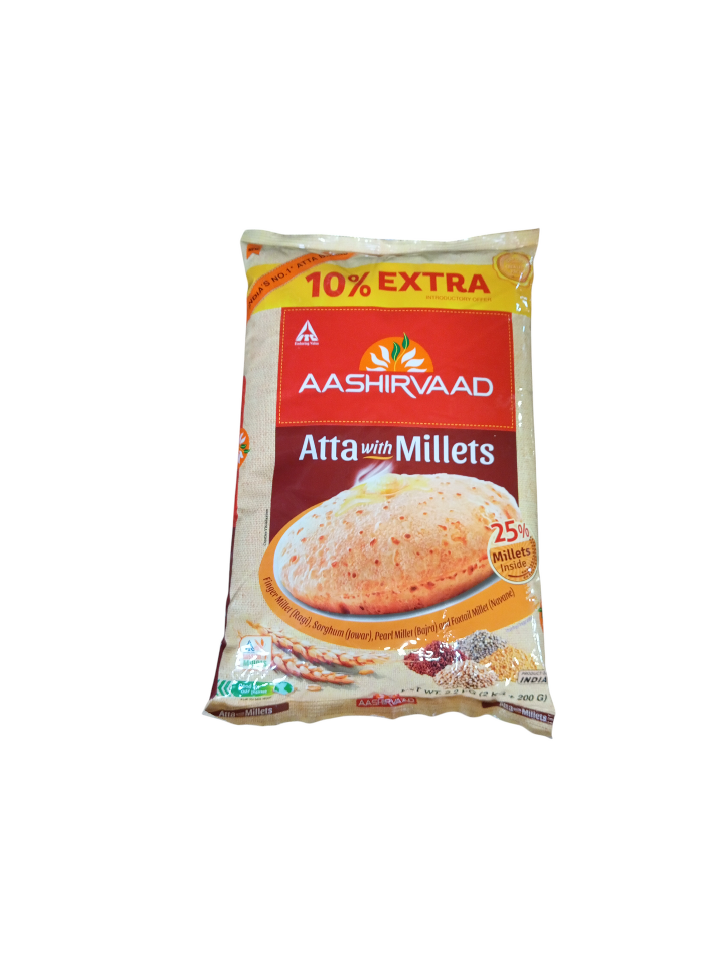 Aashirvaad Atta w Millets 2.2 kg