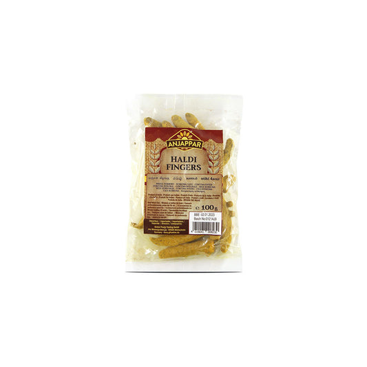 Anjappar Haldi Fingers Whole 100g
