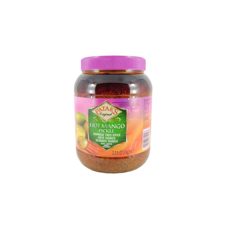 Pataks scharfes Mango-Pickle 2,3kg
