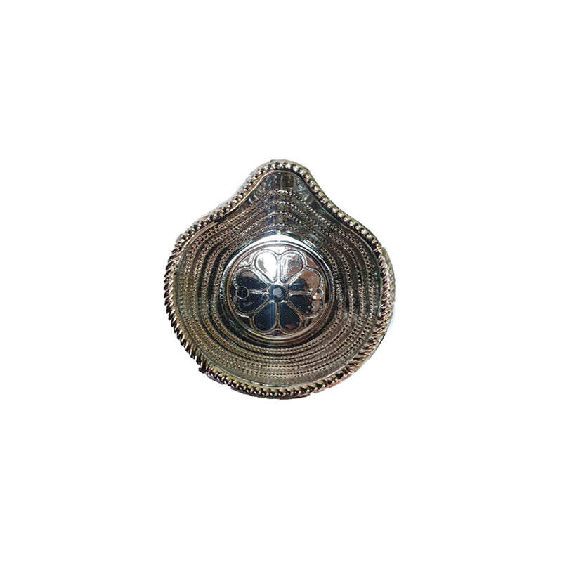 Shadi Mehndi Diya Silber 1 Stück