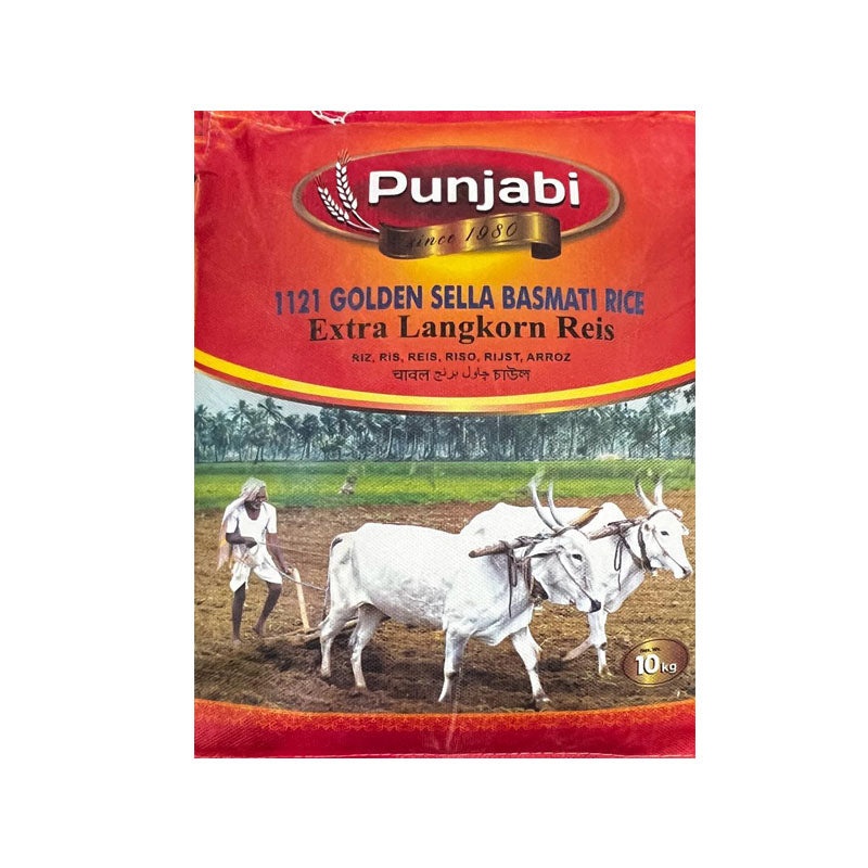 Punjabi Extra Long Golden Sella Rice 10kg