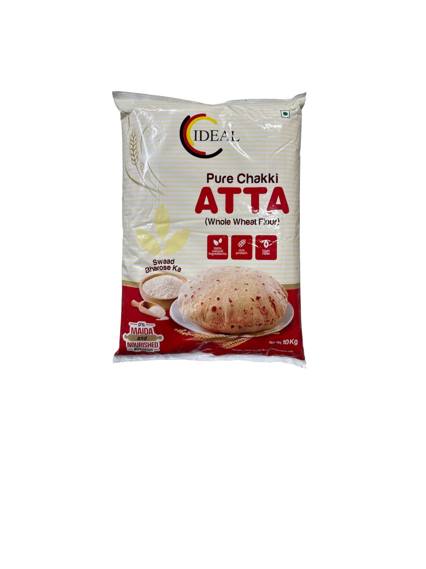 Ideal Pure Chakki Atta 10kg