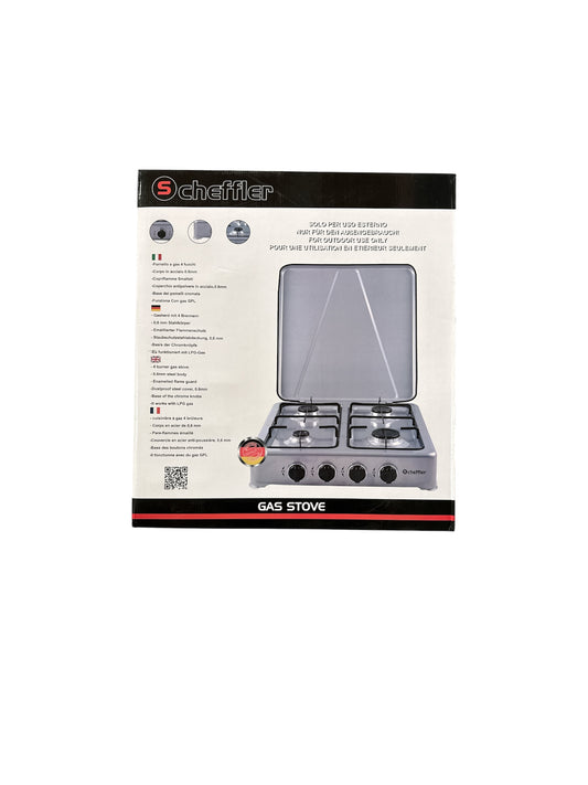 Gas Kocher Premium 4 Flames LPG