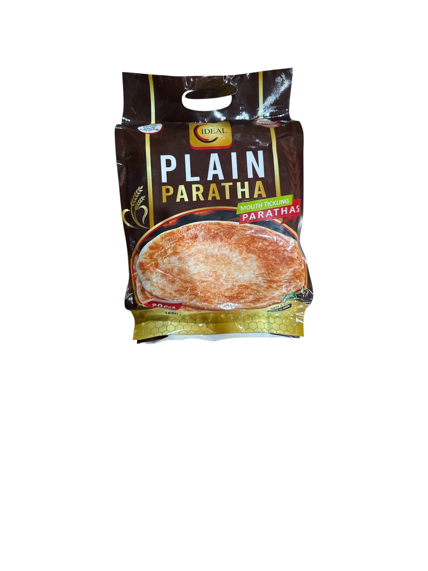 Ideal Family Pack Paratha 1600g (20pc) Frozen Halal