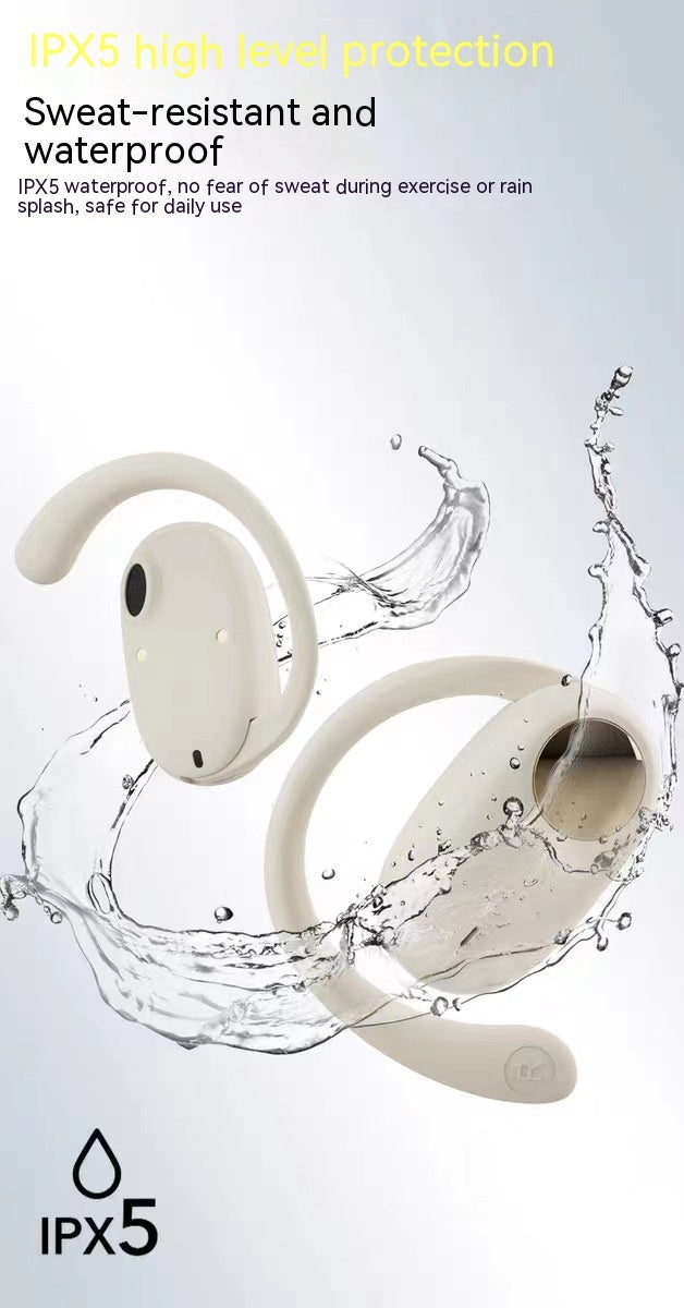 Drahtloser Ohrbügel, kein In-Ear, lange Ausdauer, Knochenleitung, offenes Sport-OWS-Bluetooth-Headset