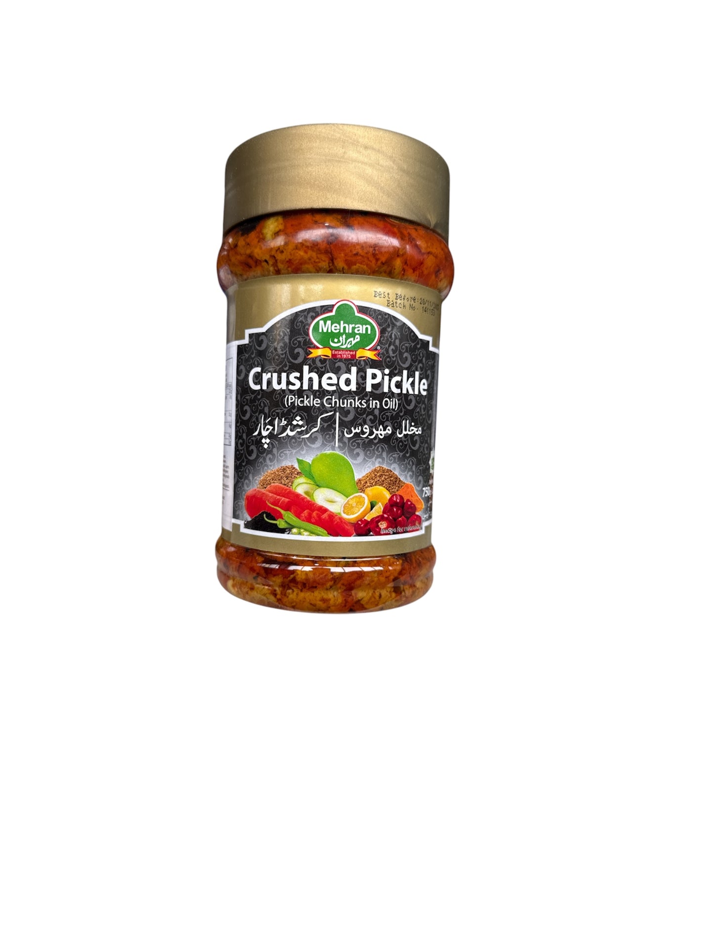 Mehran Crushed Pickle 750g