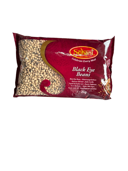 Schani Black Eye Beans 2Kg