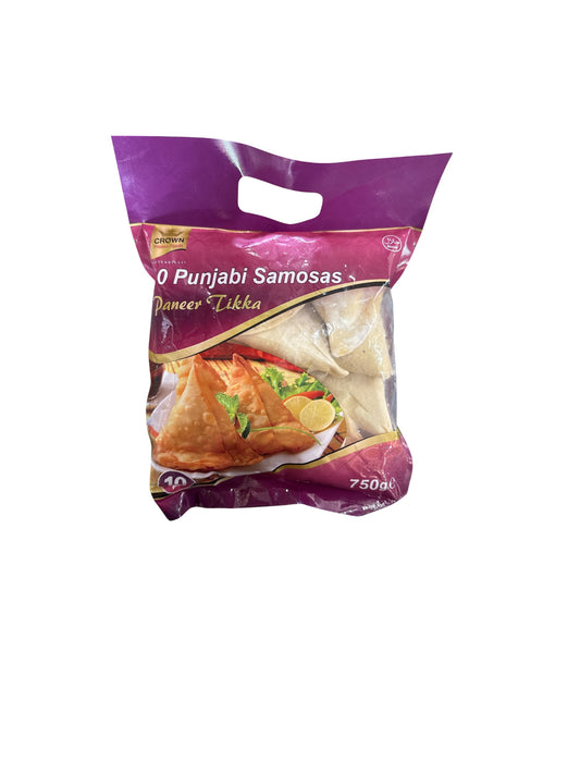Crown Punjabi Paneer Tikka Samosa 10pcs 750g