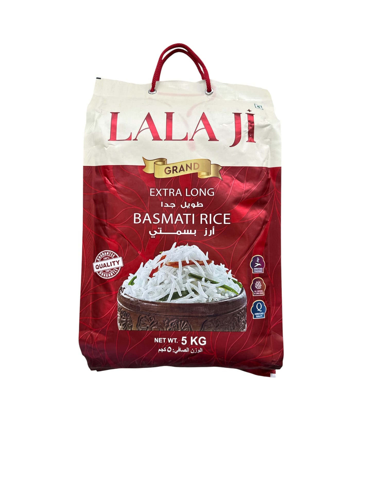 LALA JI Grand Extra langer Basmati-Reis 5kg