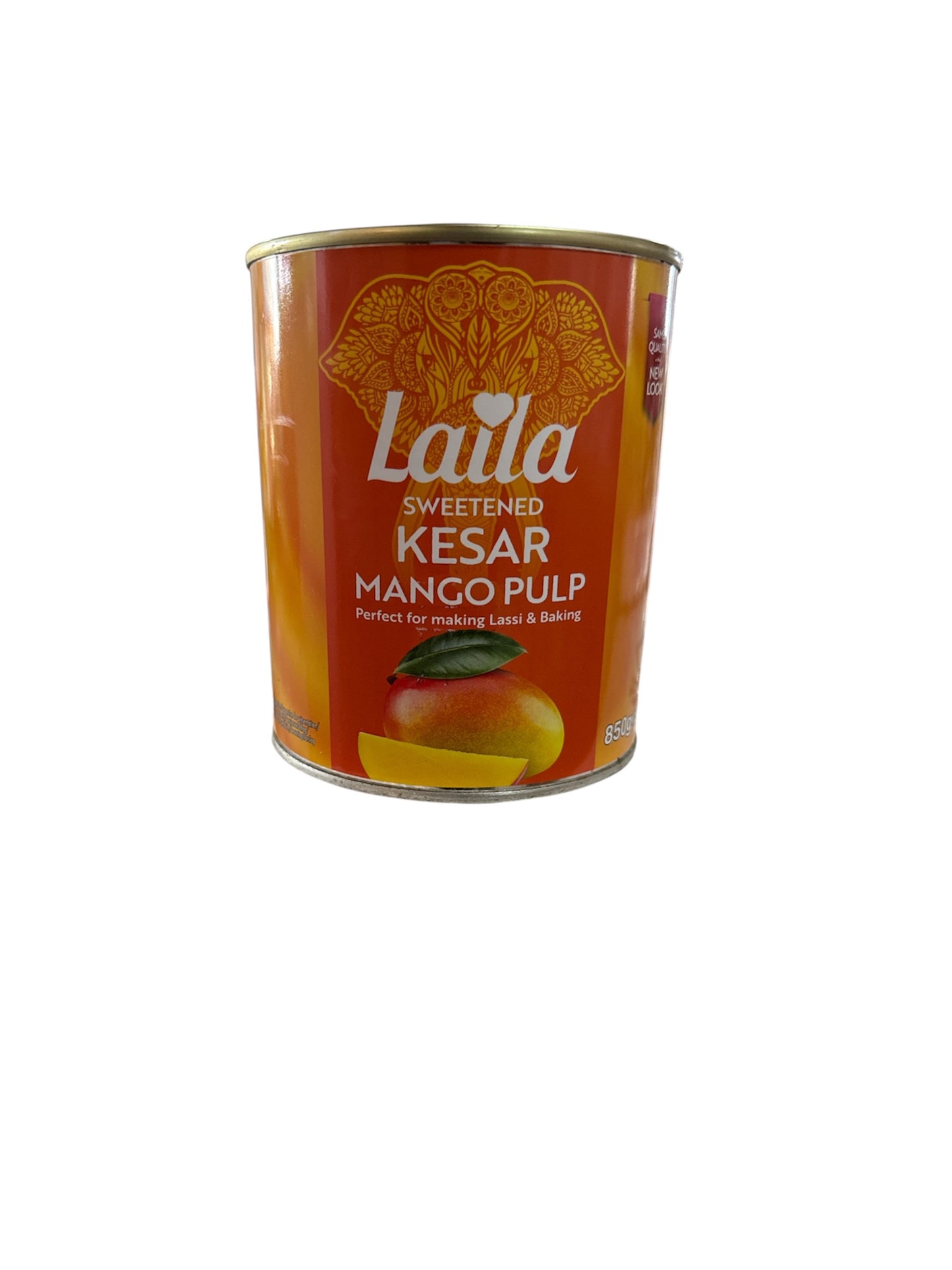 Laila Sweetened Kesar Mango Pulp 850g