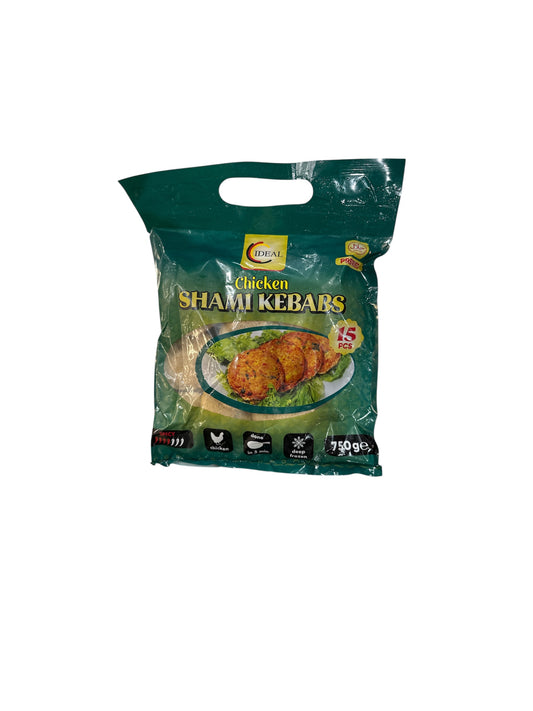 Ideal Shami Kebabs Chicken 650g 15 pes frozen Halal