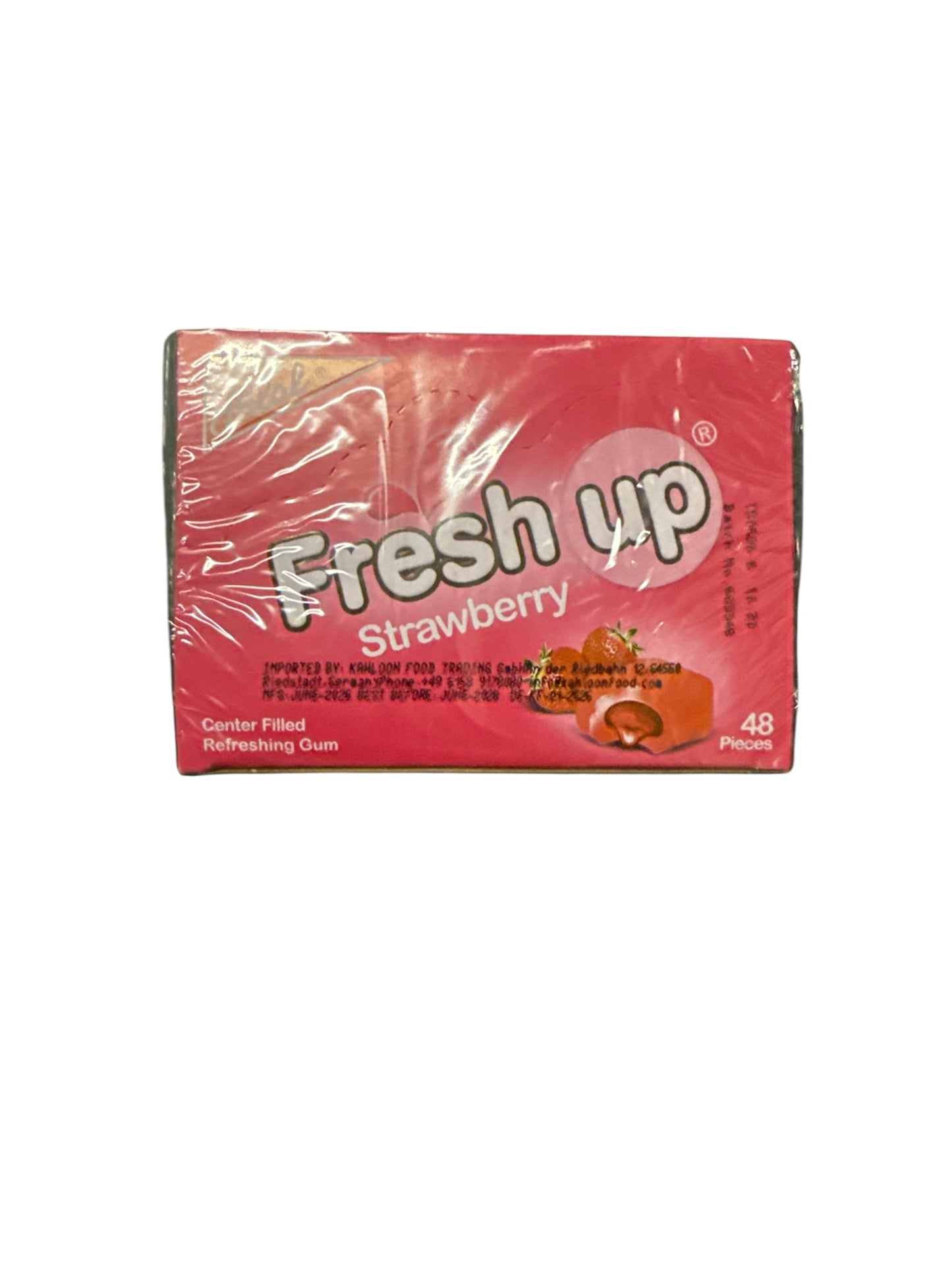 Hilal Fresh Up Strawberry 48 Pieces