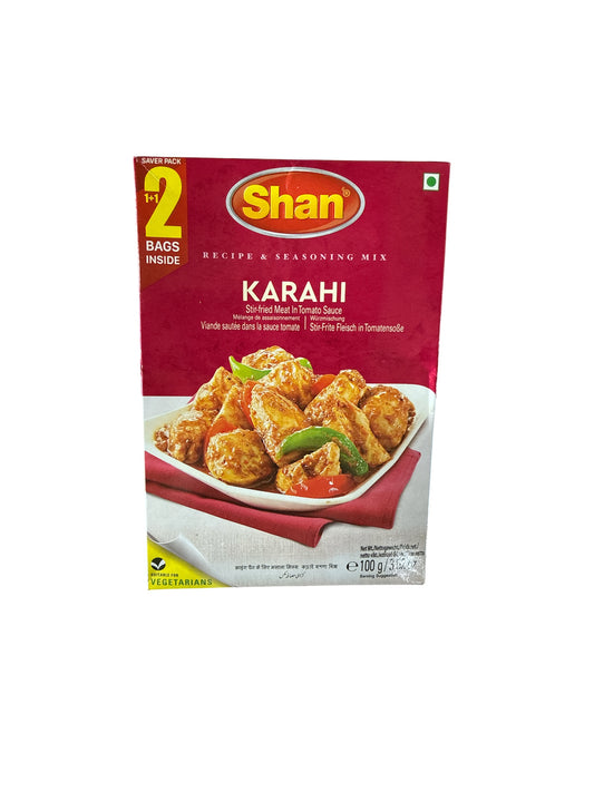 Shan Karahi Masala 100g (2 Bags Inside)