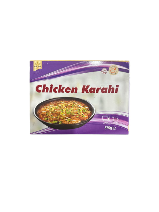 Crown  Chicken Karahi Frozen Halal 375 g
