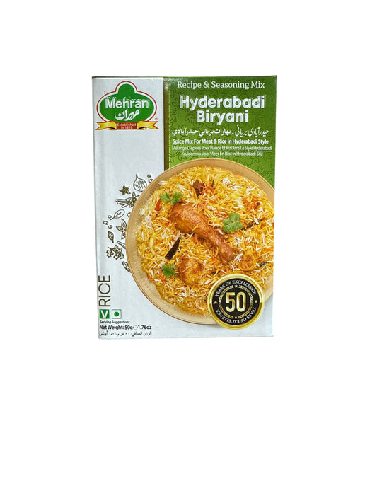 Mehran Hyderabadi Biryani Masala 50g