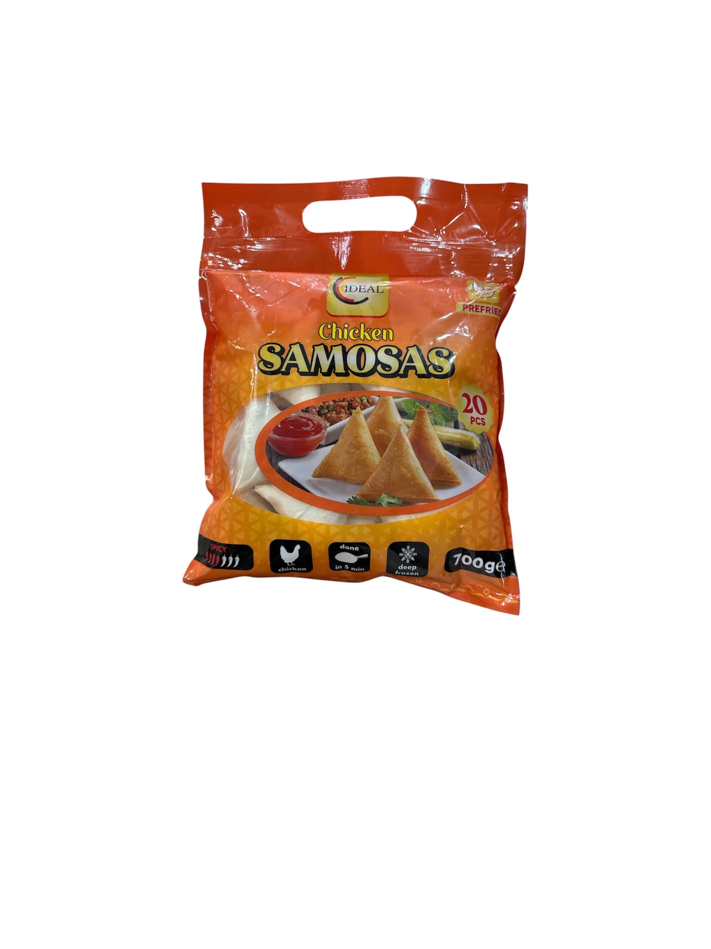 Ideal Samosa Chicken 20pc 700g Frozen Halal