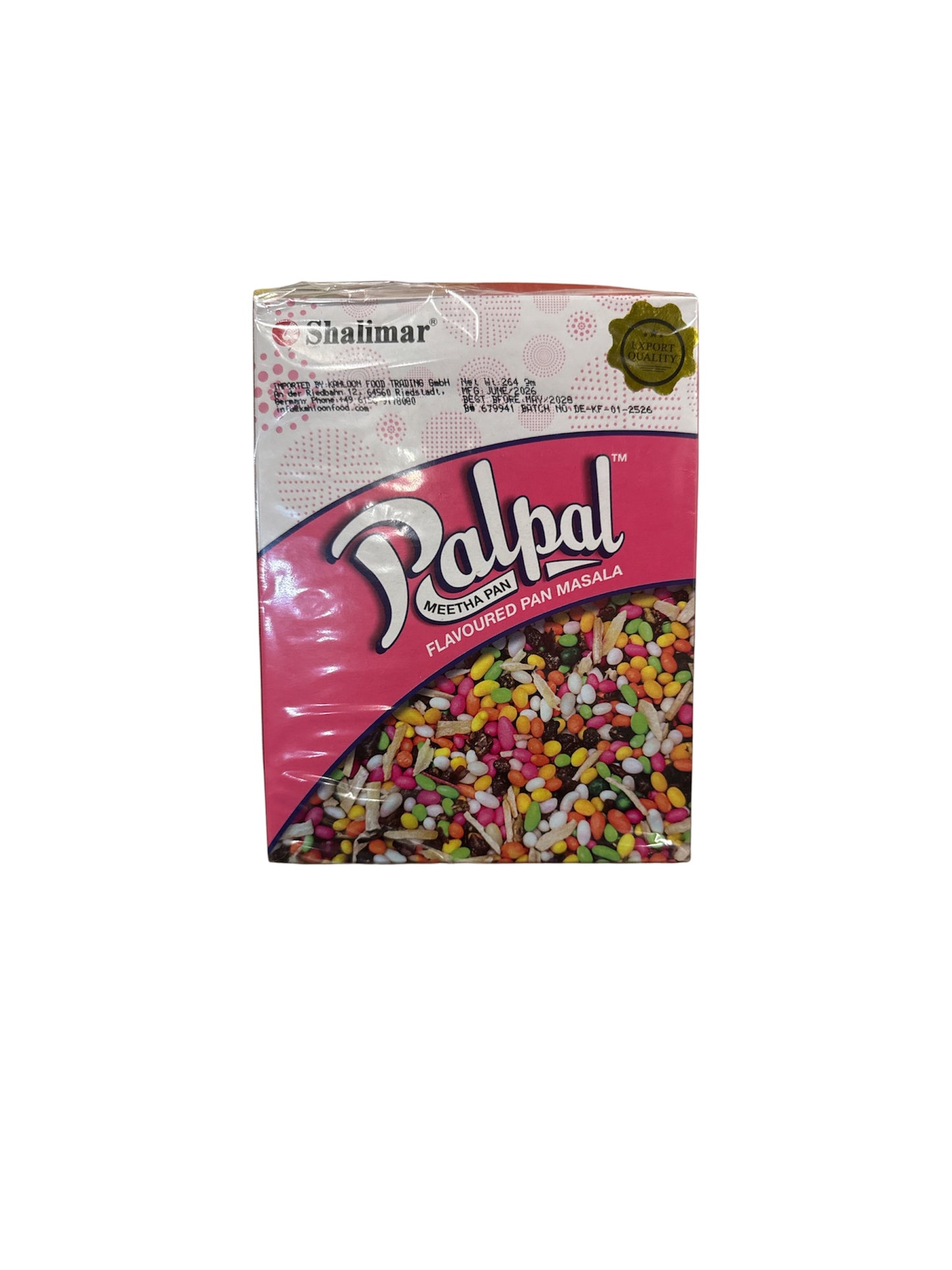 Shalimar Palpal Meetha Pan 48 Packets