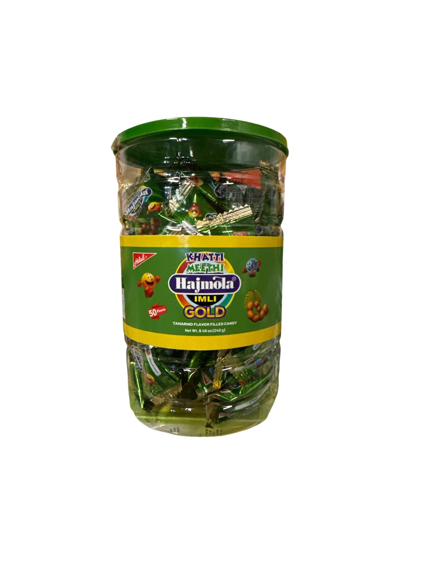 Hilal Hajmola Imli  Gold Candy 50 Pieces