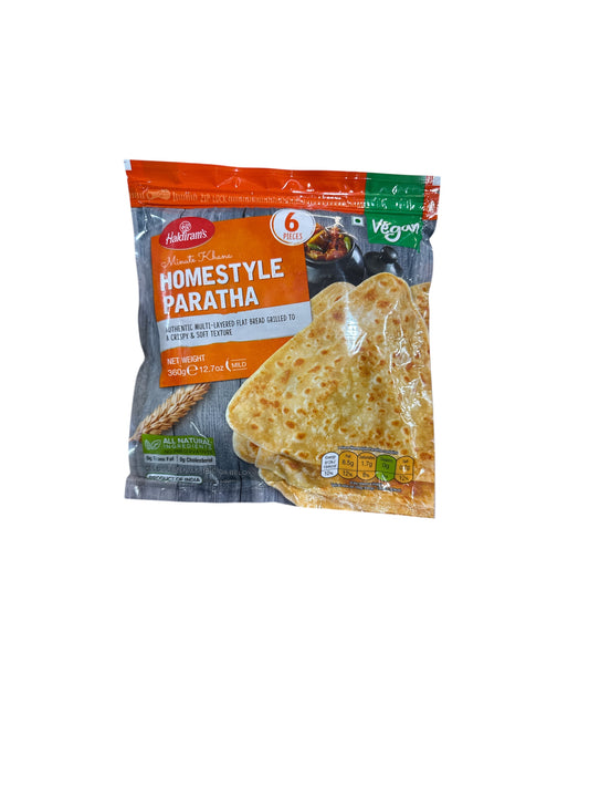 Haldiram Homestyle Paratha 6 pieces 460g frozen Halal