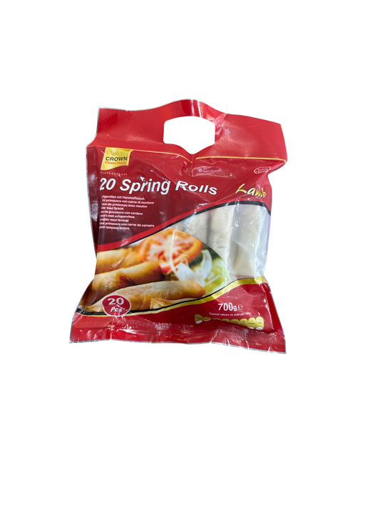 Crown lamb Spring Rolls (20pcs) Frozen Halal