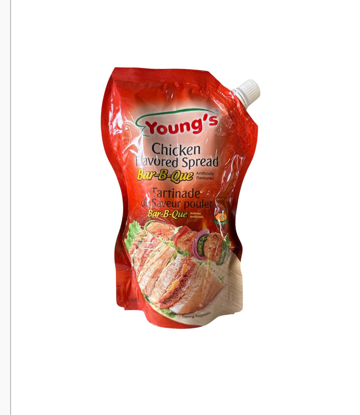 Youngs Chicken Flavored Spread Bar B Que 500ml