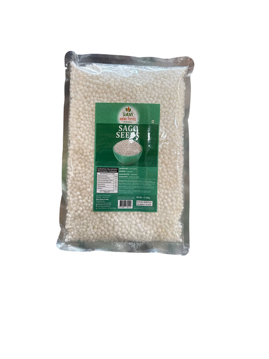 Ravi Sago Seeds (Tapioca) 500g