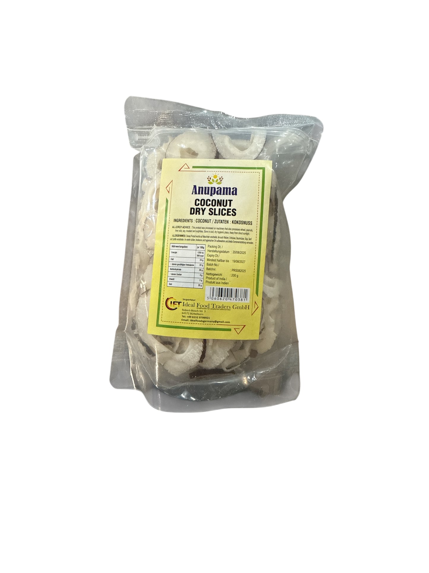 Anupama Coconut Slices 200g