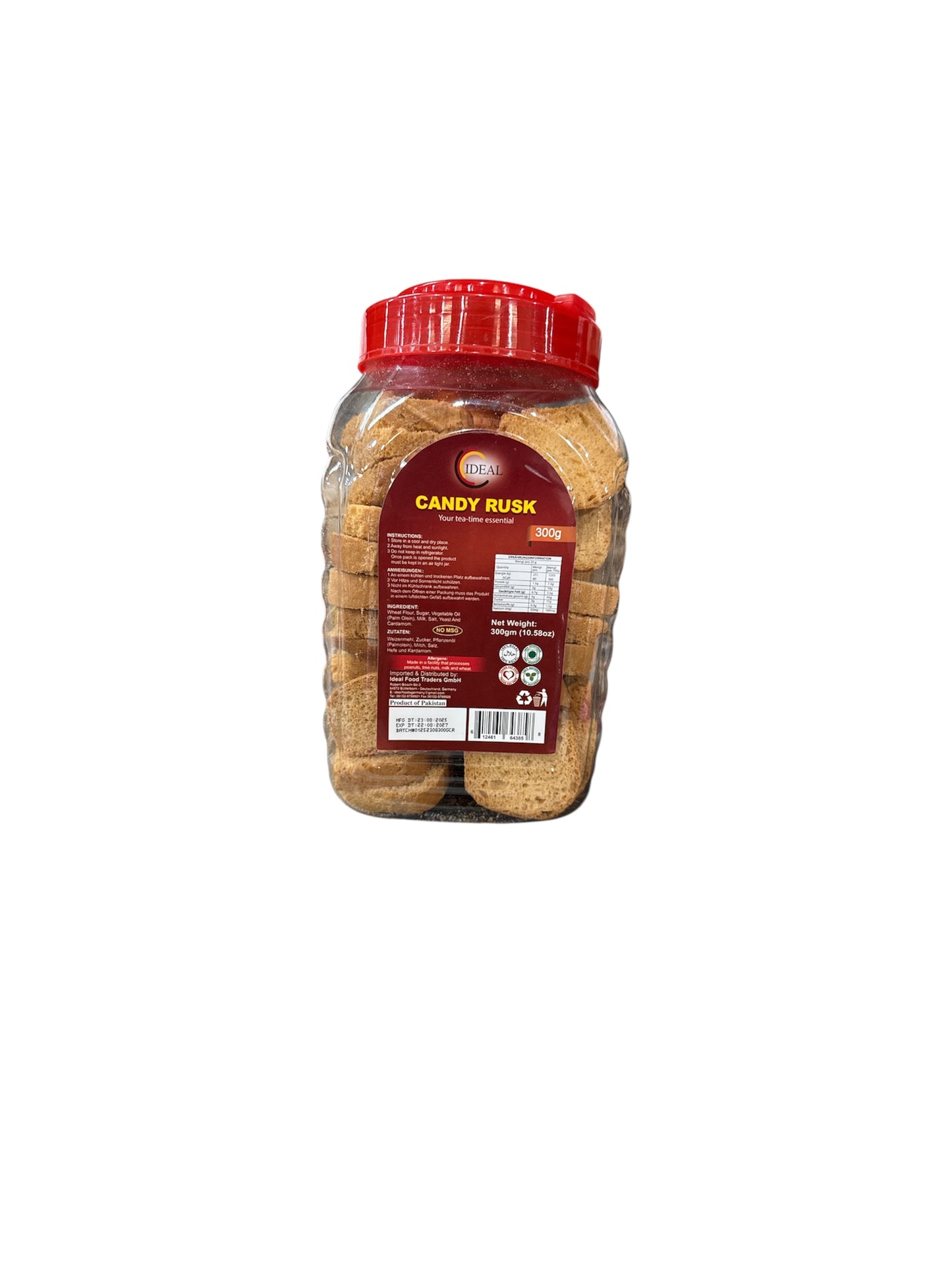 Ideal Plain Tea Rusk Candy 300g