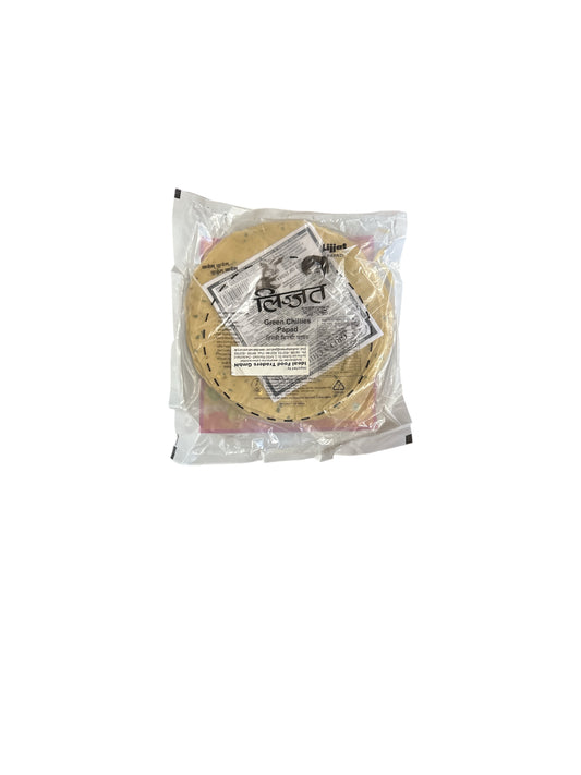 Lijjat Green Chilli papad 200g