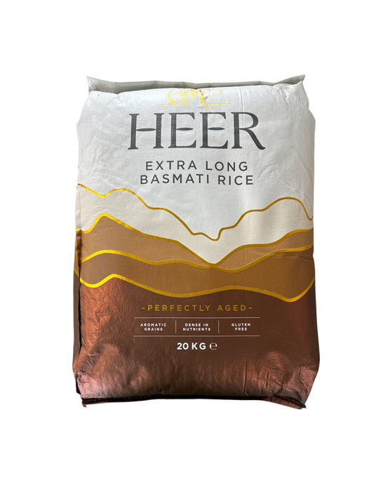 Heer Superior Basmati Rice Extra Long  20kg