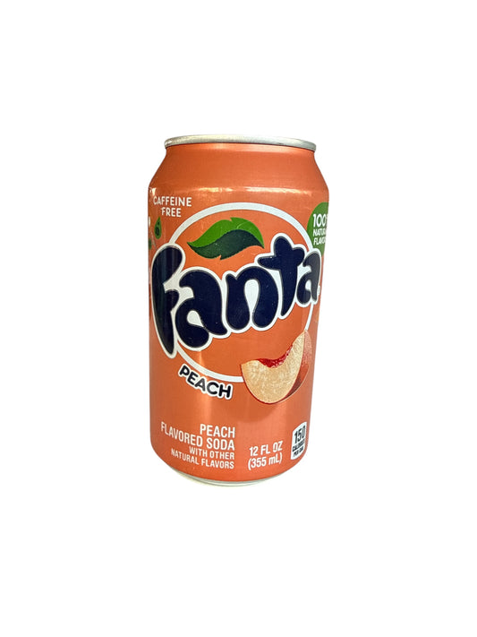 Fanta Peach  Flavour Soda 355ml
