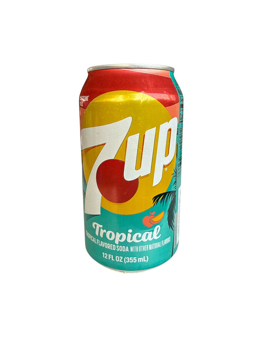 7up Tropical  Flavour Soda 355ml