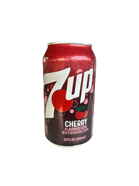 7up Cherry Flavour Soda 355ml
