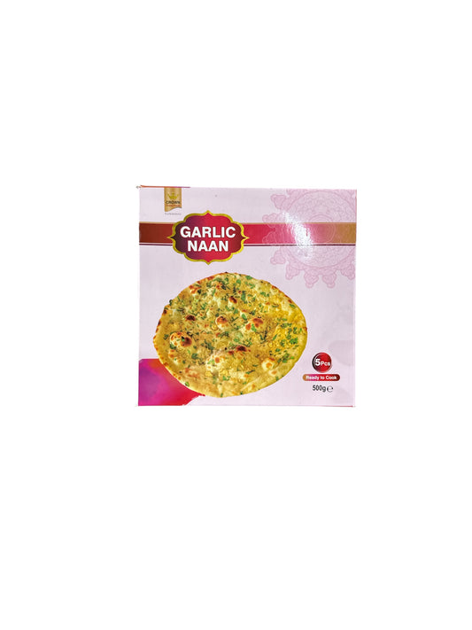 Crown Garlic Naan 500 g (5 Stück gefroren)
