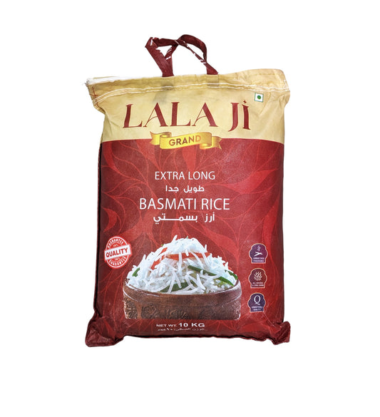 LALA JI Grand Extra Long Basmati Rice 10kg