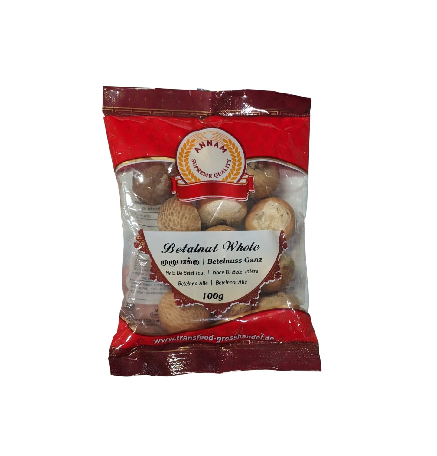 Annam Betalnut Whole सुपारी 100g